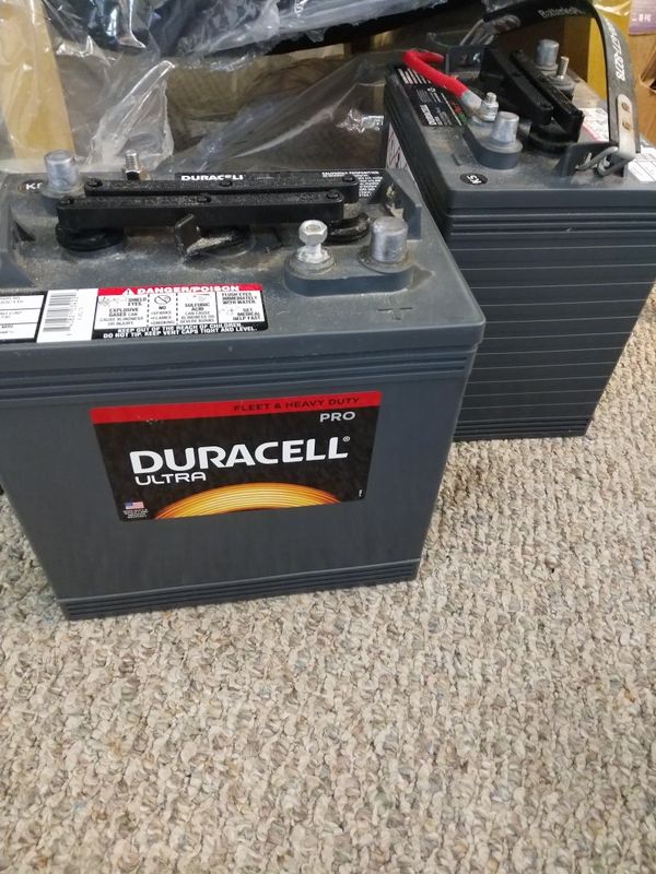 Two Duracell 6Volt Golf Cart Batteries for Sale in Seaside, OR OfferUp
