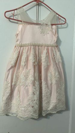 Little Girls Soft Pink Dress