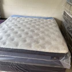 King Size Mattress Serta Perfect Sleeper Firm 14” Inches Thick New From Factory Same Day Delivery 🚚 