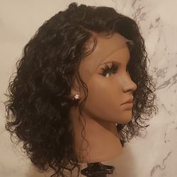 10 inch Curly Lace Front Wig