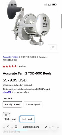 Accurate Tern 2 500 lefty
