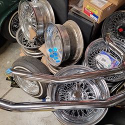 Harley Davidson Mufflers Pipes Not Sure What Year Might Fit Roadking Softail Heritage Fatboy Rims NOT 4 SALE Cash Or Trade 21 Inch Harley Davidson Rim
