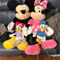 Disney Stuffed Animals Lot