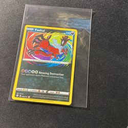 Shiny Yveltal Pokémon Card