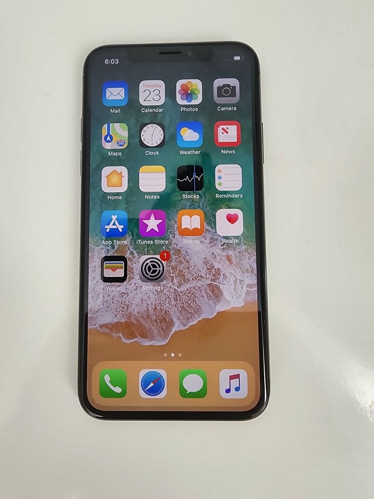 iPhone X 256GB  Unlocked 