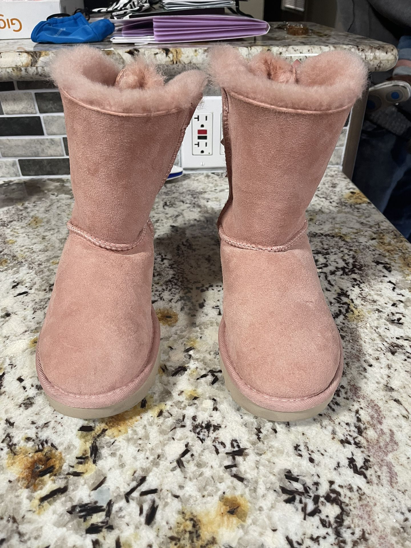 Pink UGG boots 
