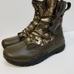 Nike SFB Field 2 Boot 8” Realtree Camo Gore-Tex Size 8.5