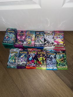 Japanese Pokemon Packs
