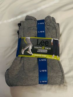 Lee Youth 2 Pack Jogger Gray and Navy Size Large