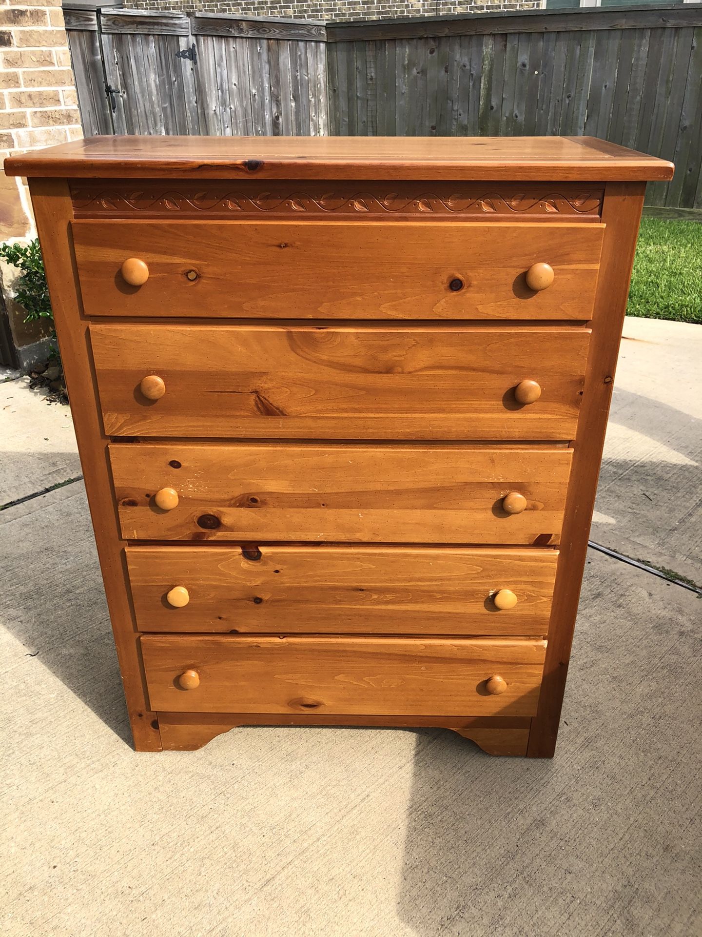 Chest and end table