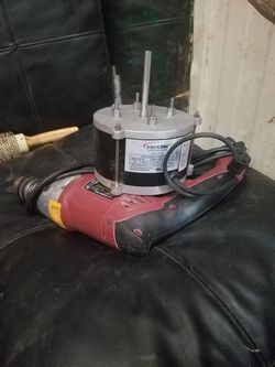 Residential A.C Motor and a Hammer Drill