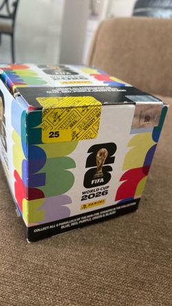World Cup 2026 sticker box