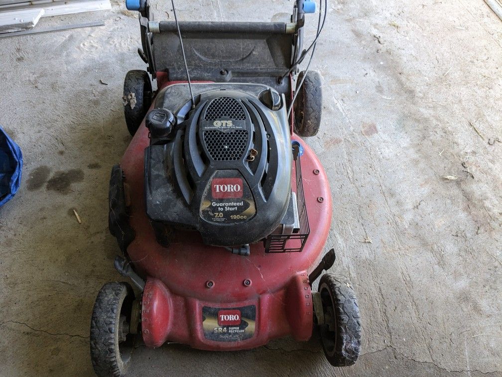 Self Propel Toro Lawn Mower
