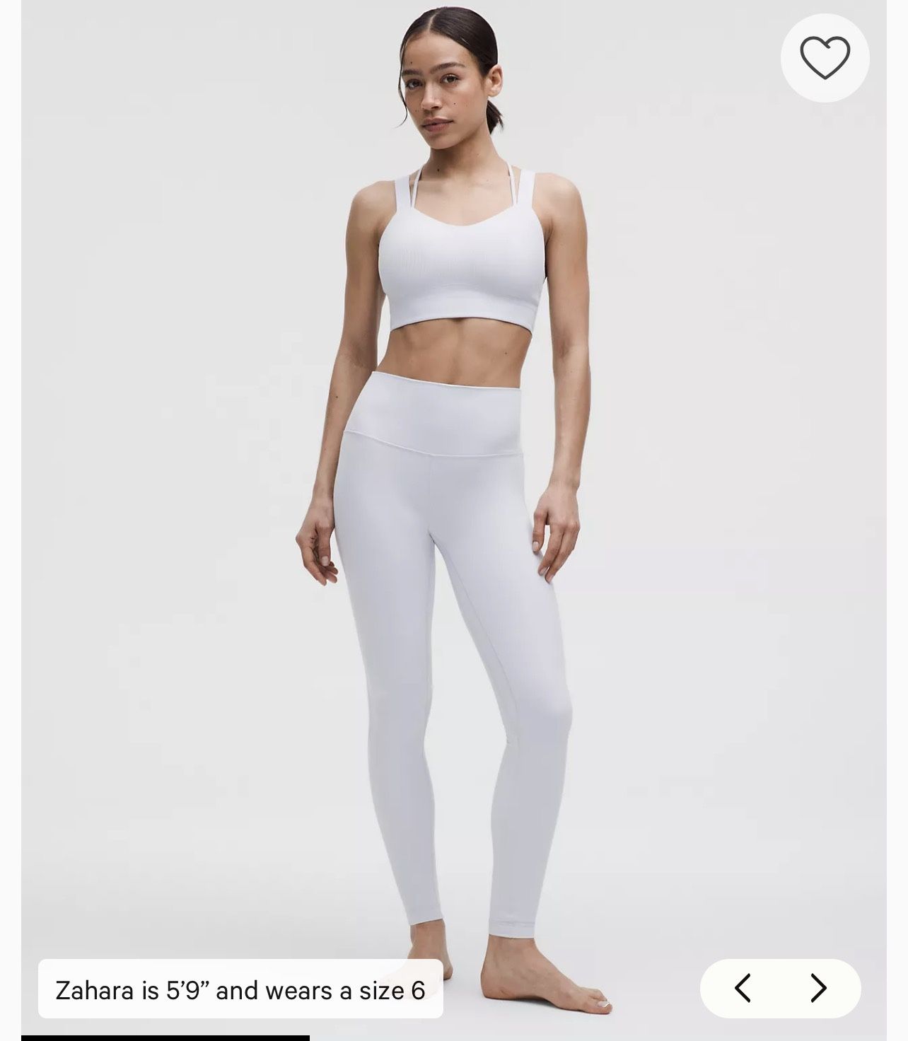 Lululemon Womens Align High-Rise leggings Starch Blue Size 6