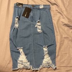 Medium Stretch Denim skirt 