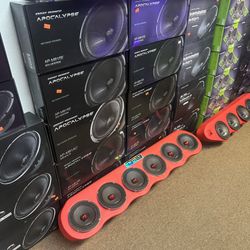 DB Deaf Bonce Apocalypse Slyvster 6.5 8’ 5.25 Super Tweeter Or DS18 BLACK FRIDAY SALE subwoofer Amplifiers Epicenter Eq Stereo CarPlay