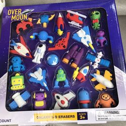 Over The Moon 3D Erasers