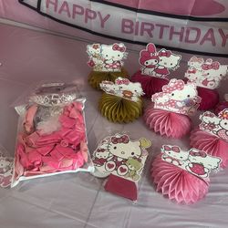 Hello Kitty Party Decor
