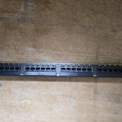 Cat5e 24port Patch Panel (Ortronics)