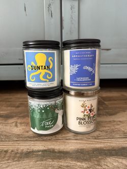 Small Bath And Body Works Candles
