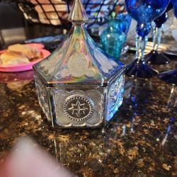 Vi Tage Tiara  Carnival Glass 