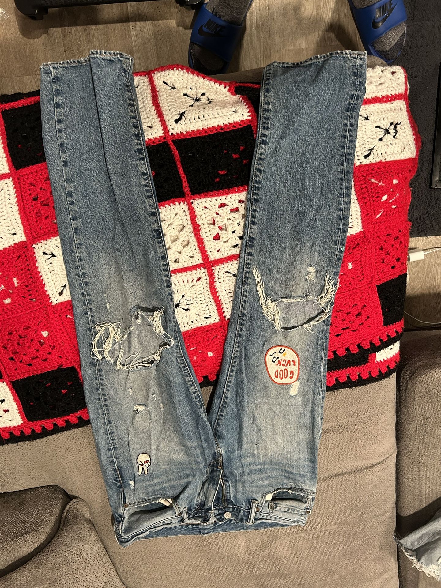 Levi’s 511 Men’s Jeans With Patches
