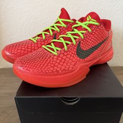 Nike Kobe 6 Protro Reverse Grinch Size 14