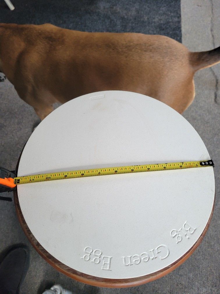 Big Green Egg Pizza Stone & Peel