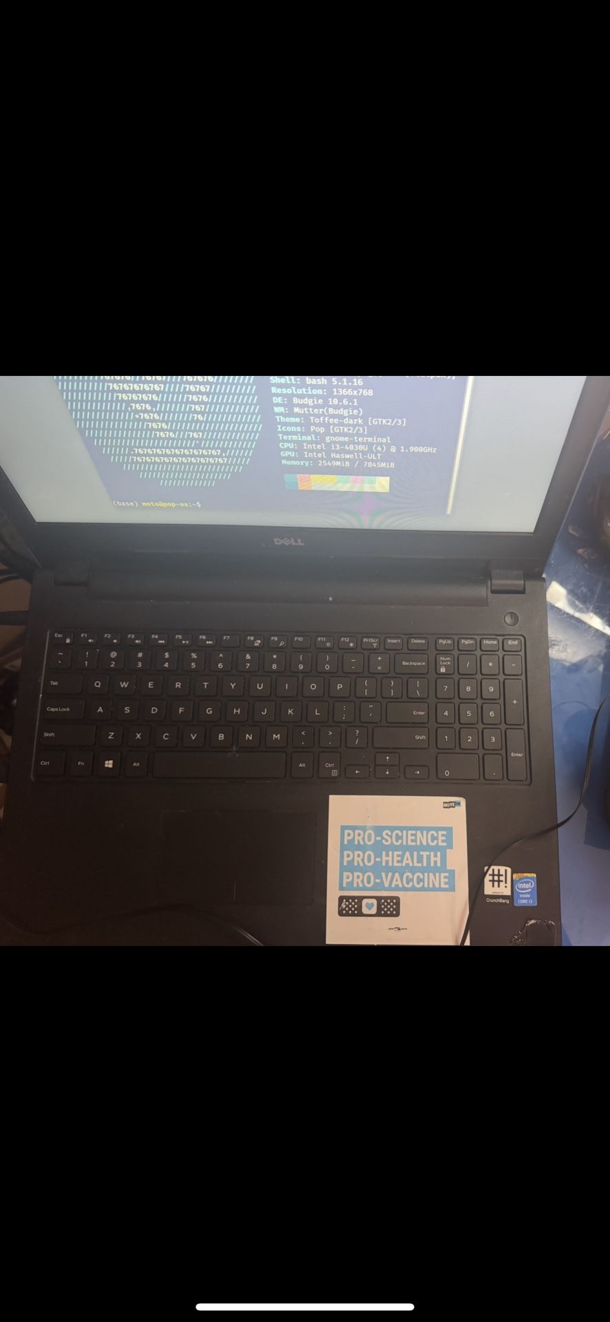 Intel Dell i3 5th Generation Laptop Inspiron 15 1TB SSD 8gb Ram