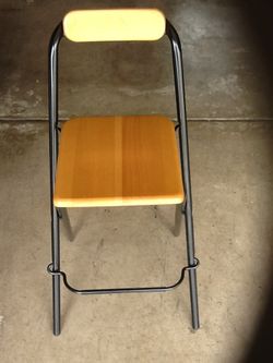 Modern Folding Drafting /BarStool With Back