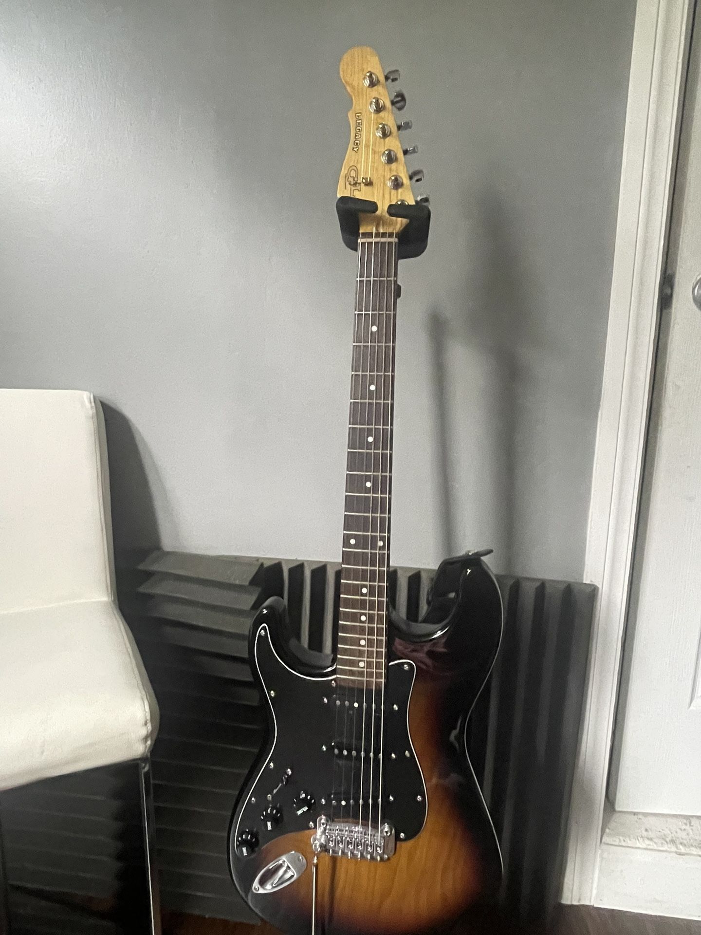 Lefty electric guitar 