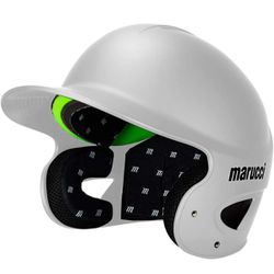 Marucci DuraSpeed Baseball Helmet, NOCSAE Certified, White, Large