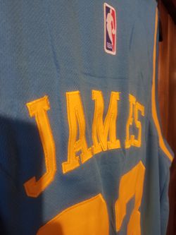 Lebron James #23 Blue Los Angeles lakers MPLS Jersey! for Sale