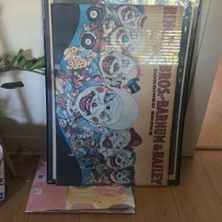 Vintage Circus Poster Print
