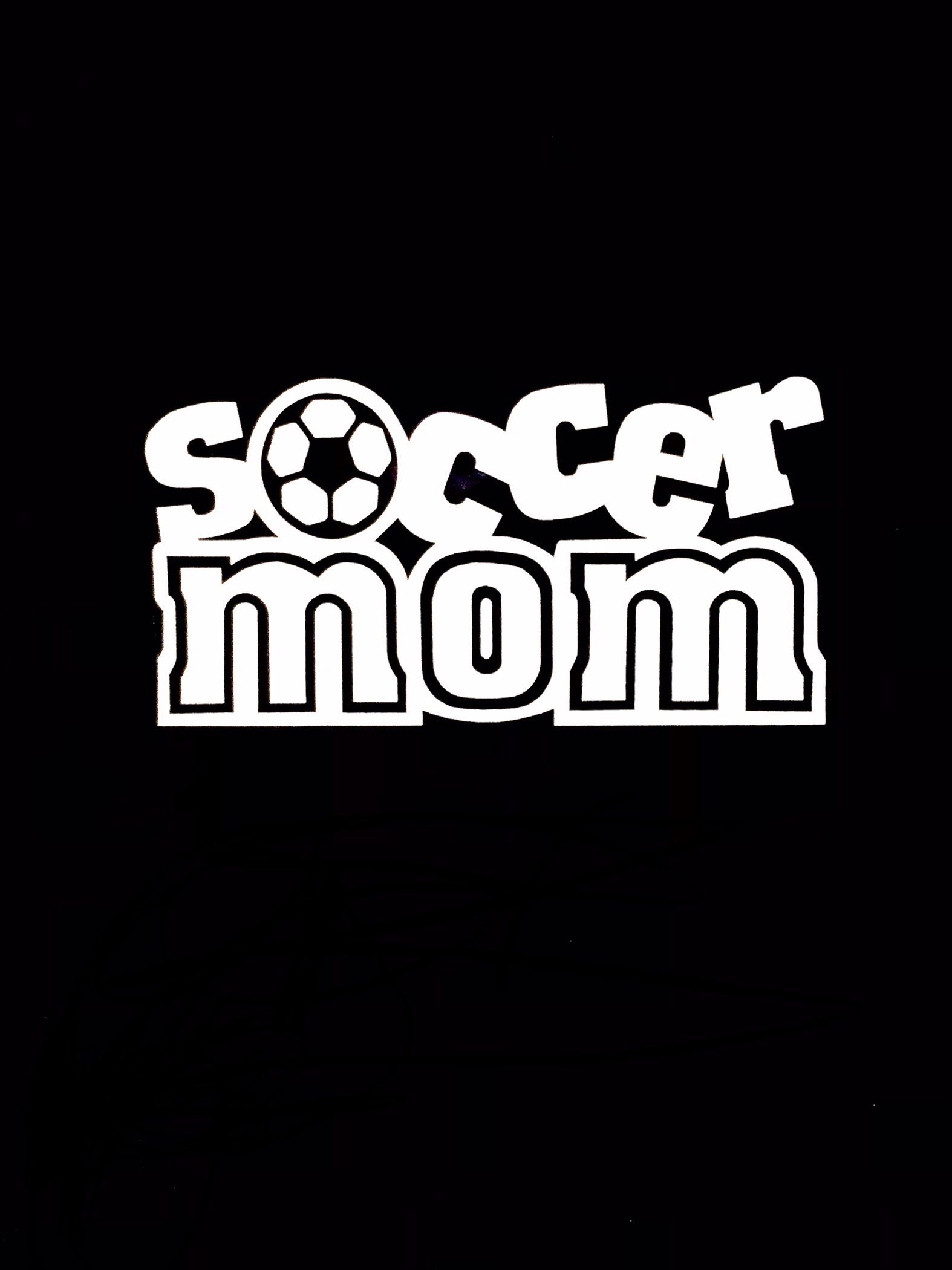 White Vinyl Decal 4” X 6”