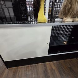 Black Full Vision Display Case 70" x 18" x 38"