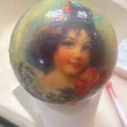 Victorian Christmas Tree bulb for the tree or display