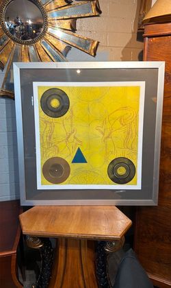 Beautiful abstract, amazing colors signed by the artist