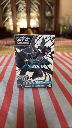 Pokemon black bolt booster bundle