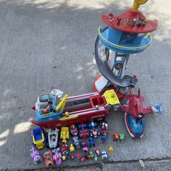 Paw patrol toy set