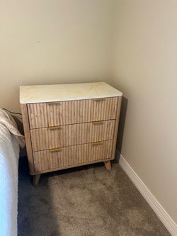 Matching, Oversized, Like-New Nightstands