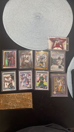 Lot of 9 sports cards