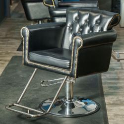 Adjustable Button Tuft Styling Chair