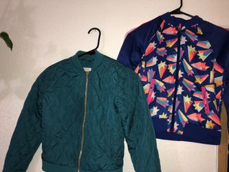 Girls 7/8 Cat and Jack Jacket Bundle