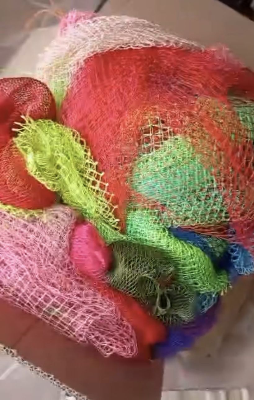 Rwandan sponge, Also Known As Authentic African Net Sponges