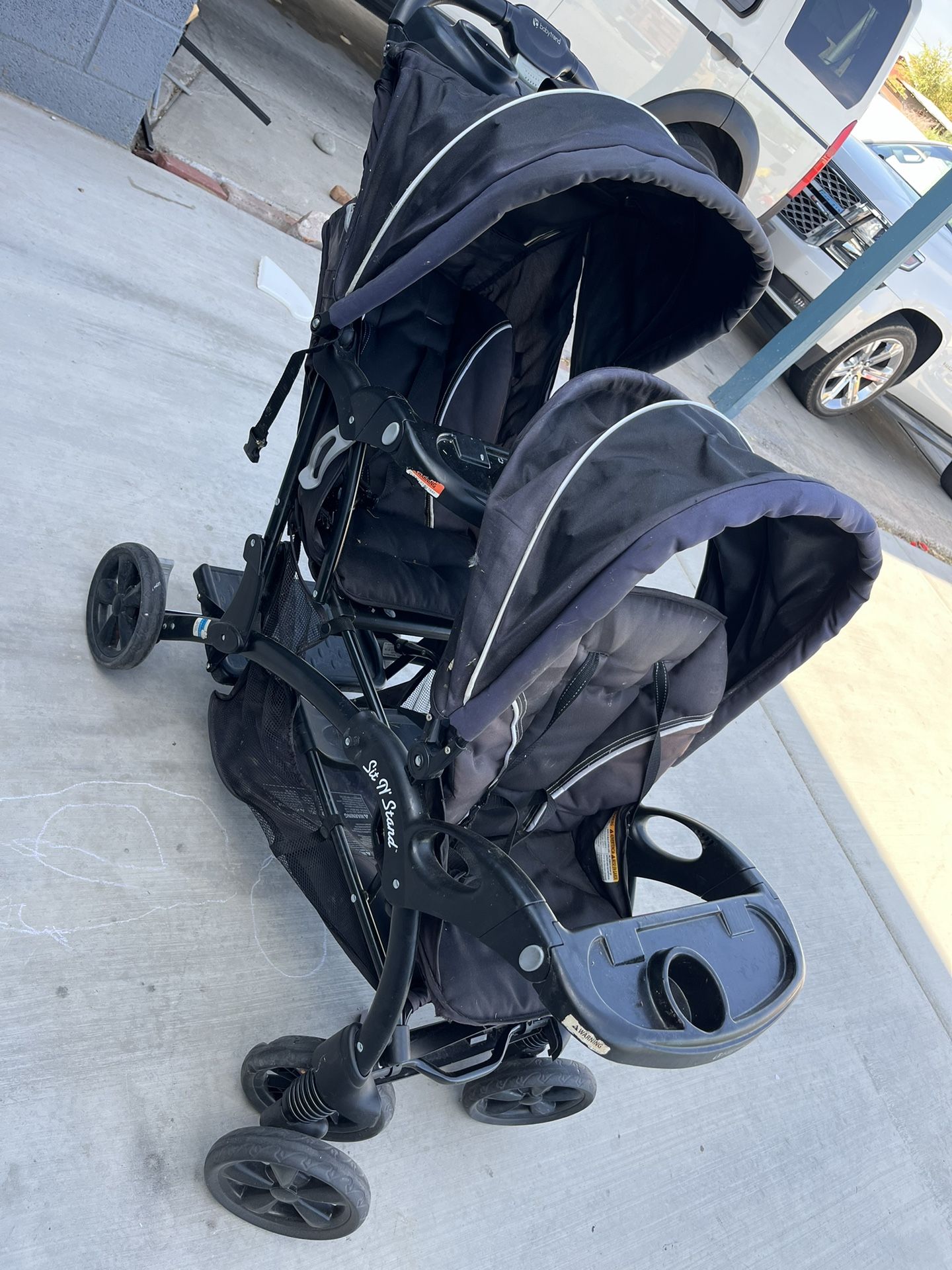 Double Stroller ( Sit And Stand )
