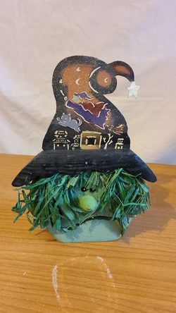 Witch candle holder