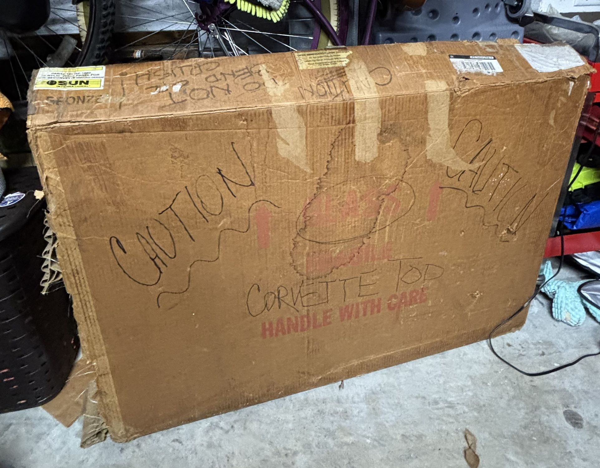 Corvette C4 Acrylic targa Top C4 1(contact info removed)