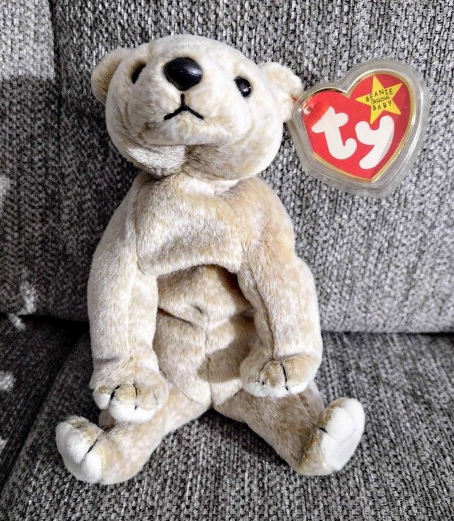 Ty Beanie Babies Almond The Bear April 14, 1999