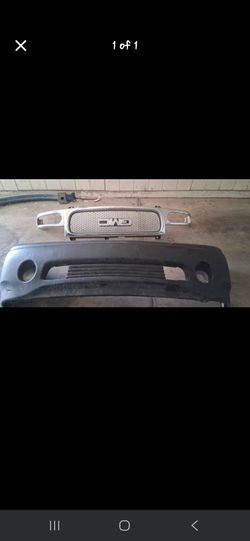 Denali grill and bumper